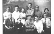 Библиотечный Совет Минской окружной библиотеки им.А.С.Пушкина. Фот. 1927 г